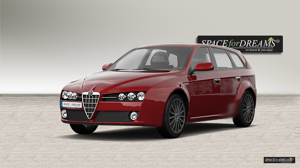 Automatrace SPACEBED® a příslušenství pro Alfa Romeo 159 Sportwagon
