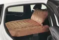 Pěnová skládací matrace do auta SPACEBED® Single Exclusive S 180cm - béžová pro pohodlné spaní v autě 