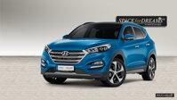 Car camping foam mattress - SPACEBED® for Hyundai Tucson gen. 3