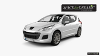Car sleeping pad - SPACEBED® for Peugeot 207 SW