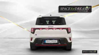 Rozložená skládací matrace SPACEBED v kufru Smart #5.