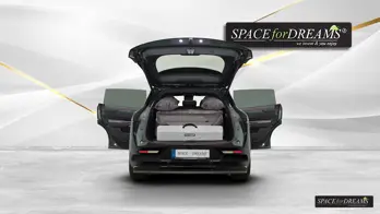   Matrace SPACEBED® v barvě Magic Rosé a nivelační systém S4D tvoří luxusní místo na spaní.