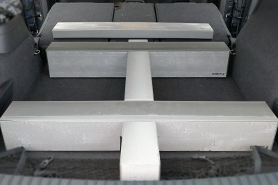Vyrovnání podlahy  - 5 dílů (výška 26 cm) např. pro Ford Tourneo Courier